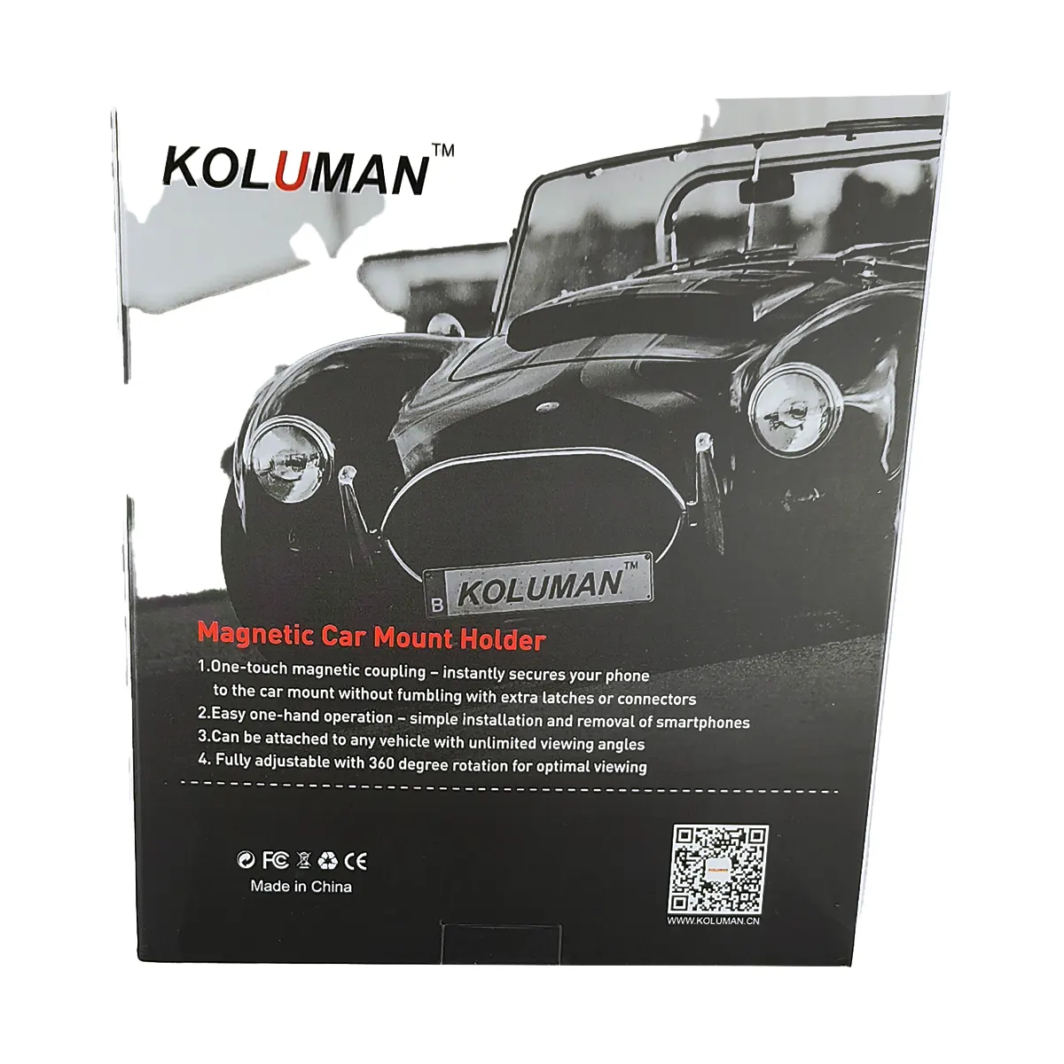 پایه نگهدارنده و هولدر آهنربایی کلومن Koluman K-HD006 Magnetic Car Holder
