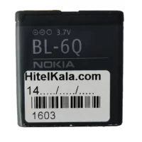 باتری موبایل نوکیا مدل BL-6Q با ظرفیت 970Mah مناسب برای گوشی موبایل نوکیا 6700 Classic
