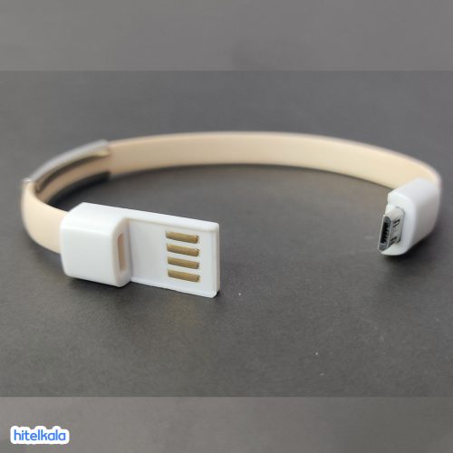 کابل شارژ دستبندی مدل micro USB