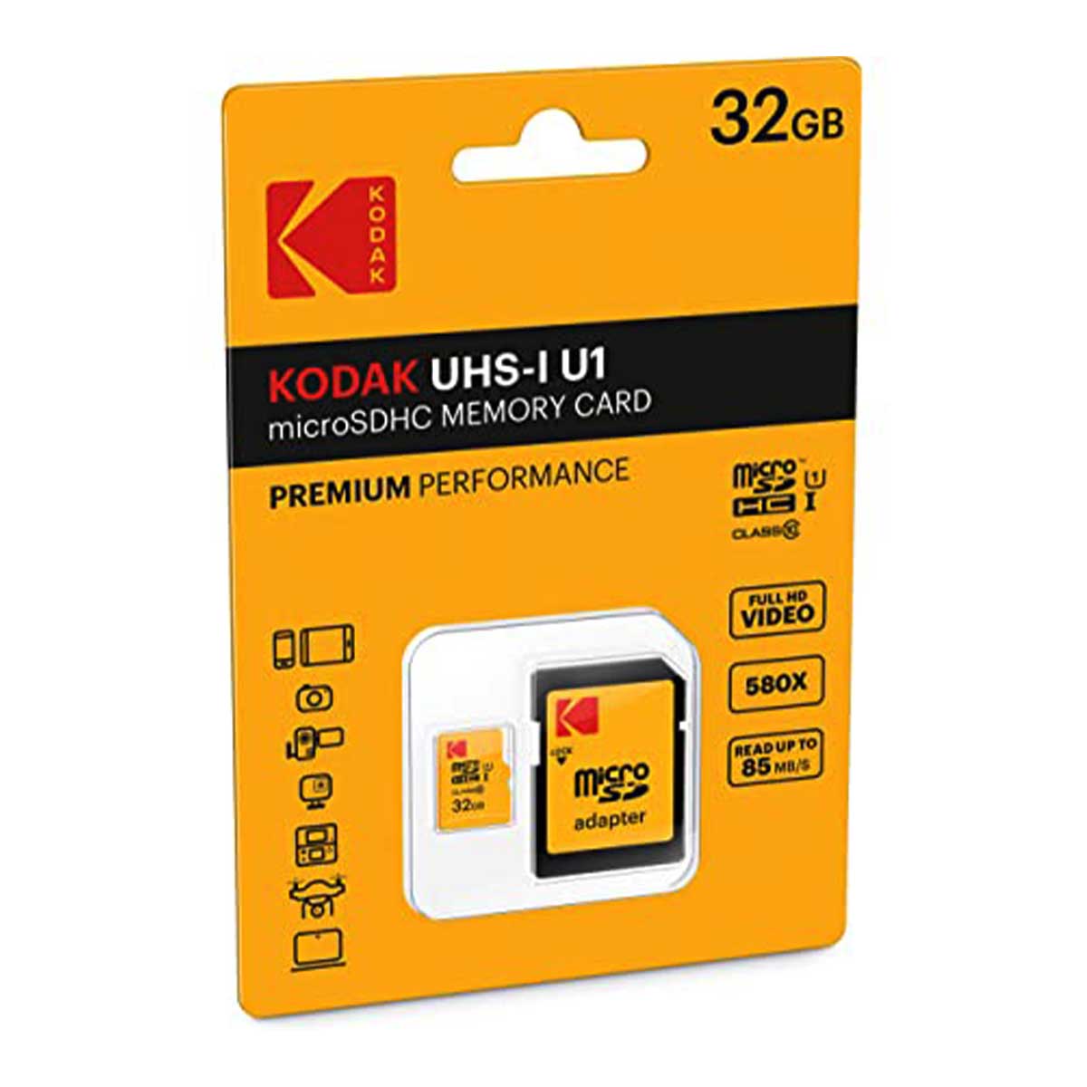 کارت حافظه کداک KODAK UHS-I U1 32GB
